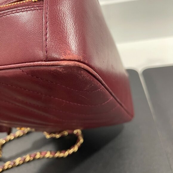 Chanel CC Chevron Lambskin Camera Shoulder Bag (53769) - Picture 9 of 14